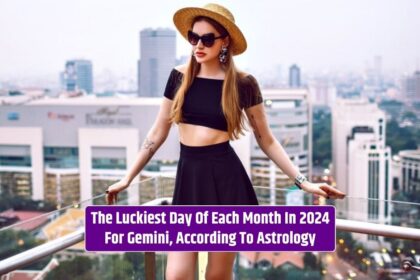 "The luckiest day of each month in 2024 for Gemini, according to astrology, promises exciting opportunities."