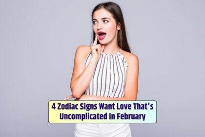 In February, the girl, filled with surprise, seeks love that's uncomplicated and straightforward, without any complications.