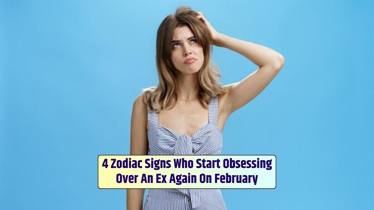The girl putting her hand on her head may start obsessing over an ex again come February.