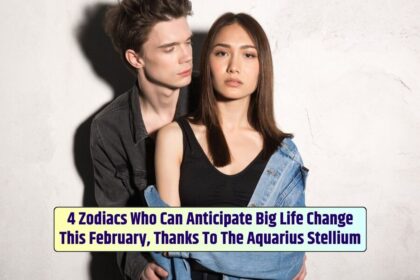 The focused young couple can expect significant life changes this February, courtesy of the Aquarius Stellium.