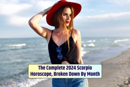 The complete 2024 Scorpio horoscope, broken down by month, offers guidance on love, career, and personal growth.