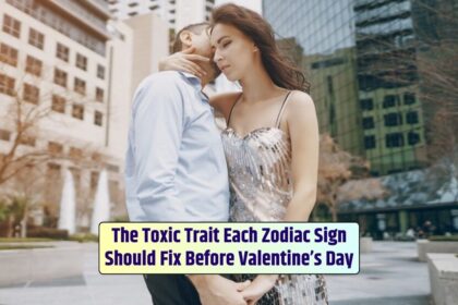 Each zodiac sign has a toxic trait they should address before Valentine's Day, even the most beautiful couple in the city.